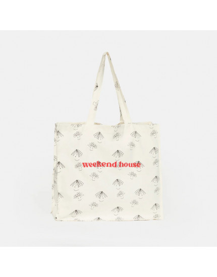 Шоппер Happy Faces All Over White Один розмір