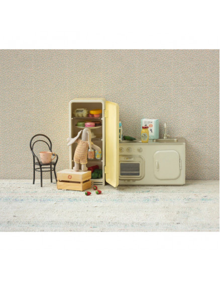 Miniature Fridge, Yellow 2