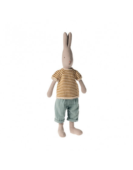 Rabbit size 3, Classic - Knitted shirt and pants