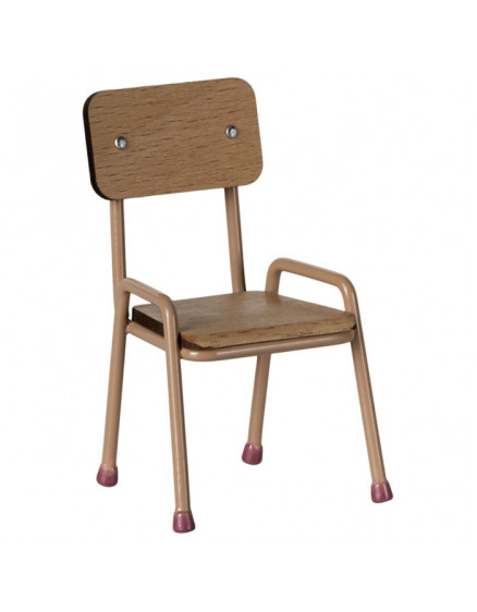 Maileg Miniature Chair - Mouse - Dark Powder