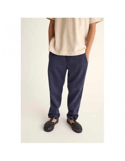 Fabio Navy Twill Pants 3