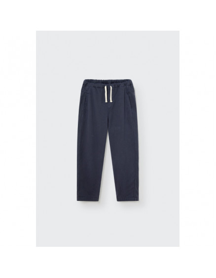 Fabio Navy Twill Pants