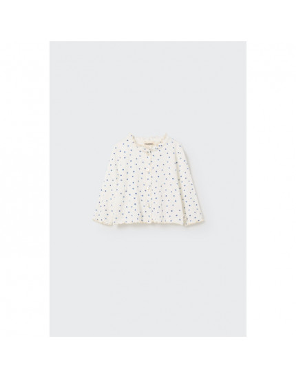 Кардиган Luz Ivory Blue Baby 6M