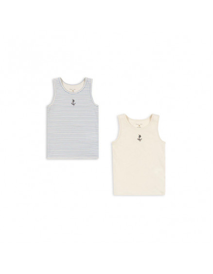 2 x Майки Tank Boy MOSS GREEN/ICE GREEN