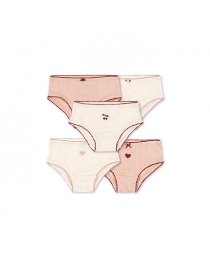 5 x Minna Rose Wight Girl Underpants
