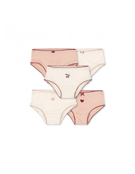 5 x Minna Rose Wight Girl Underpants