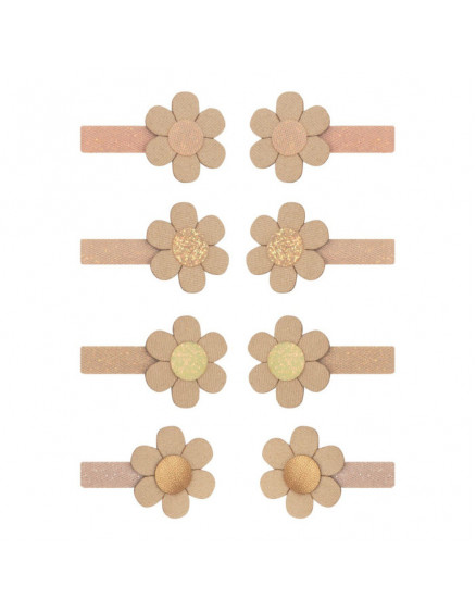 8 x Daisy Mini Clips