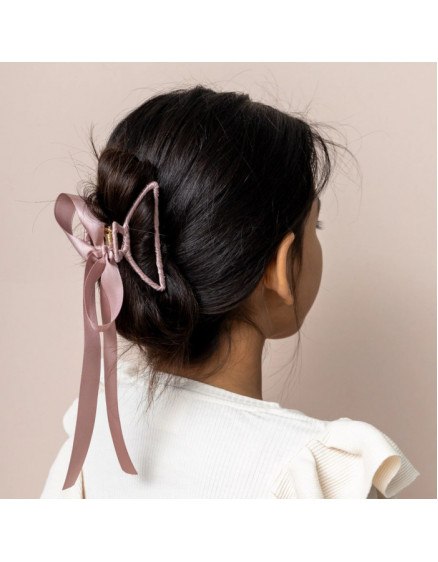 Заколка Ribbon Wrapped Claw Clip 2