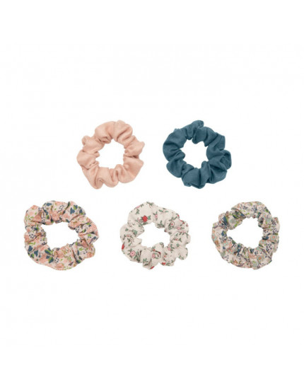 5 x Floral Scrunchies