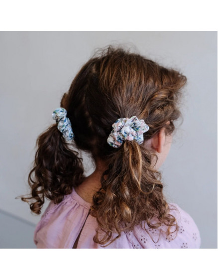 5 x Floral Scrunchies 2