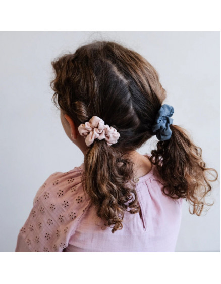 5 x Floral Scrunchies 3