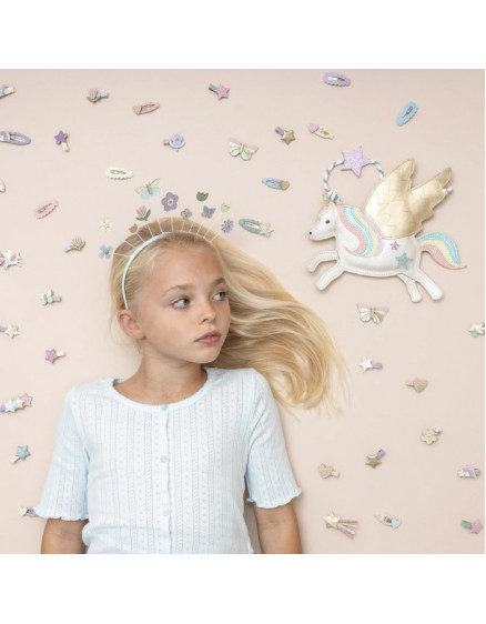 8 х Flying Unicorn Mini Clips 3