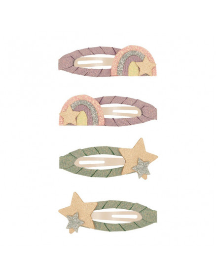 4 х Over The Rainbow Clip Set