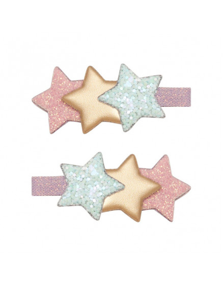 2 х Layered Star Clips