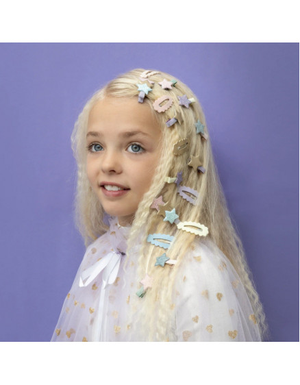 2 х Layered Star Clips 3