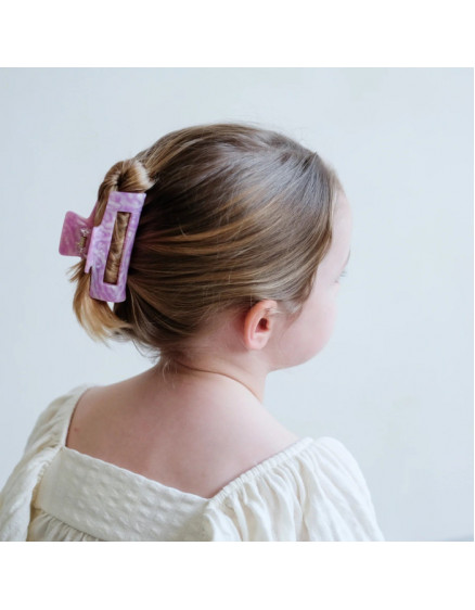 Заколка Large Claw Clip - Pink 8 cm 2