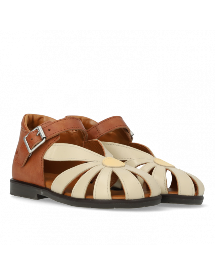 Сандалі Flower Buckle Buttermilk 29