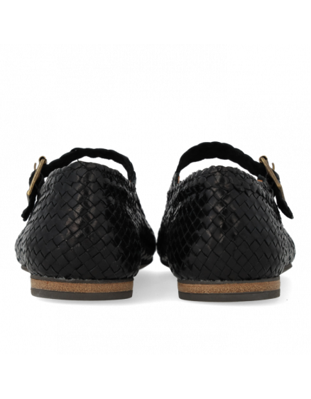 Туфлі Braided Ballerina Black 3