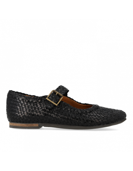 Туфлі Braided Ballerina Black 5