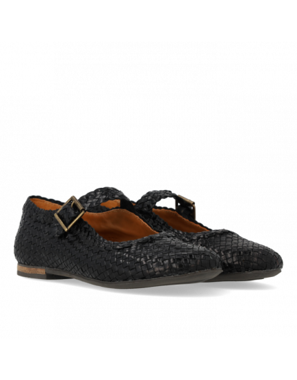 Туфлі Braided Ballerina Black