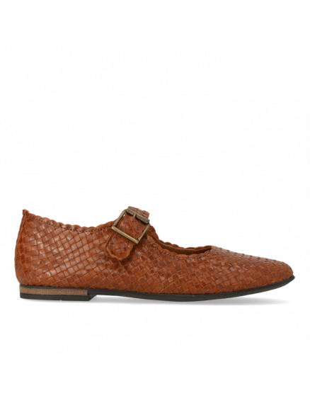 Туфлі Braided Ballerina Tan 3