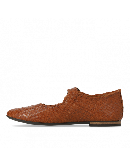 Туфлі Braided Ballerina Tan 3