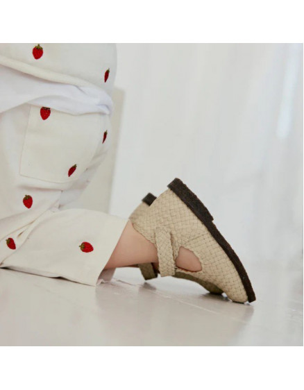 Braided Starter Mary Jane Buttermilk Shoes 6