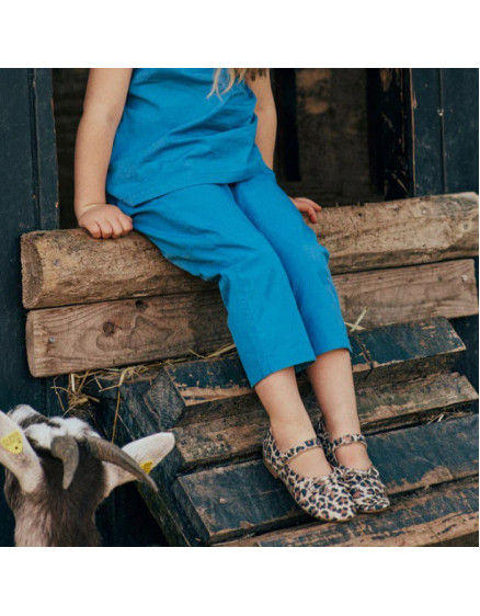 Туфлі Ballerina with Bow & Velcro Leopard 3