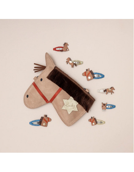 4 х Заколки Lucky Horse Clip Set 3