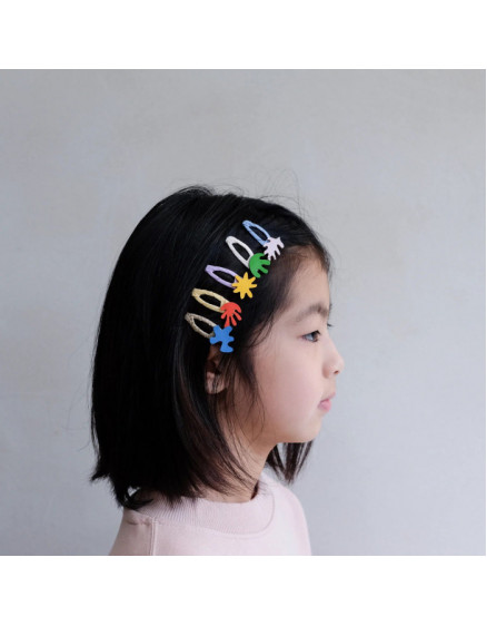 5 х Abstract Shape Mini Clic Clacs 3