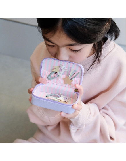 Mini Jewellery Box - Purple 3