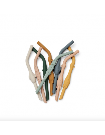 8 x Carlson Animal Straws