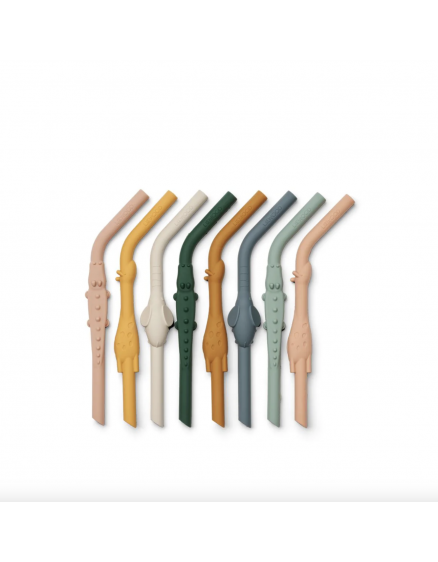 8 x Carlson Animal Straws 2