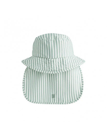 Damona Stripe Sun Hat Peppermint 2