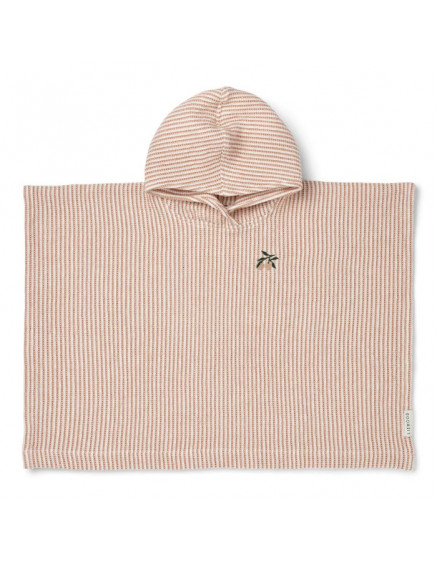 Paco Poncho Embroidery Tuscany Rose 