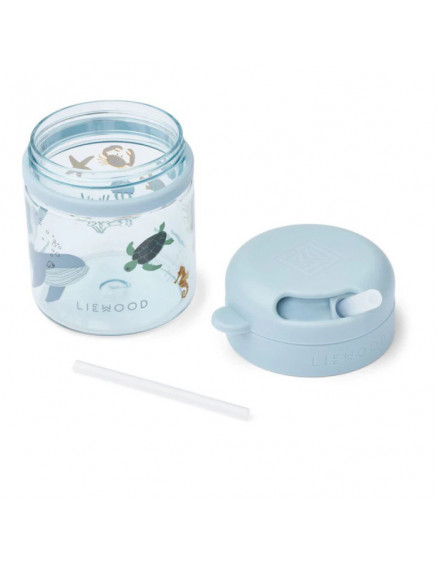 Pavia Tritan Straw Cup Sea Creature 4