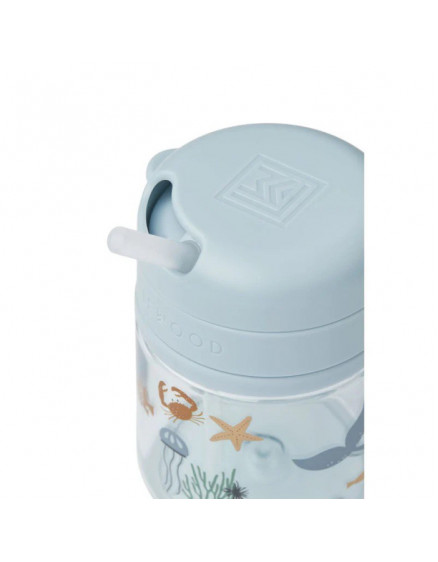 Pavia Tritan Straw Cup Sea Creature 2