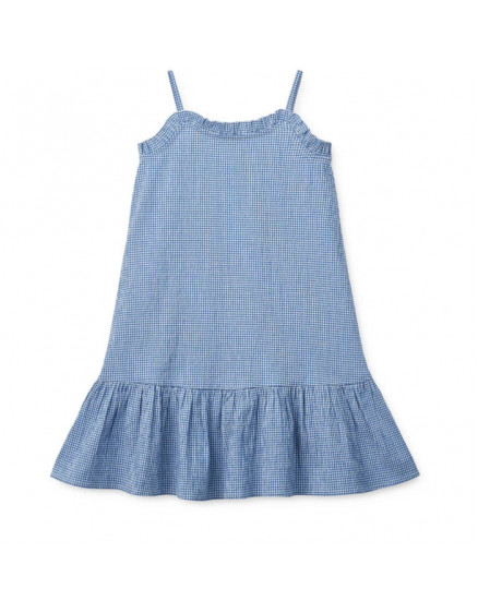 Sophia Check Seersucker Dress