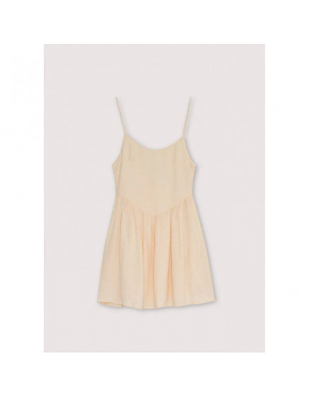 Hera Woman Short Dress Macadamia 3