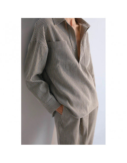 Жіноча Сорочка Pergamo Navy 3