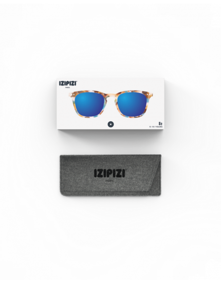 Junior #E Blue Tortoise Mirror Sunglasses 5-10 2