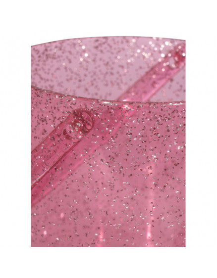 Beach Bucket and Shovel Glitter Pink 4