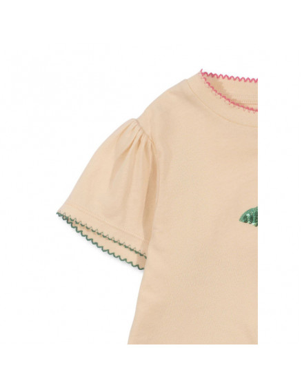 Famo Puff Tee Ecru Shirt 2