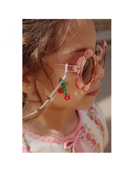 Sunglasses Junior Flower Glitter Rose 5-10 5