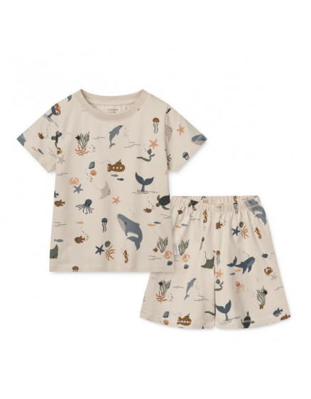 Ilford Printed Pyjamas Set Sandy