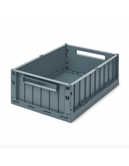 Weston Storage Box L Whale blue