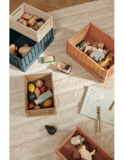 Weston Storage Box L Whale blue 2