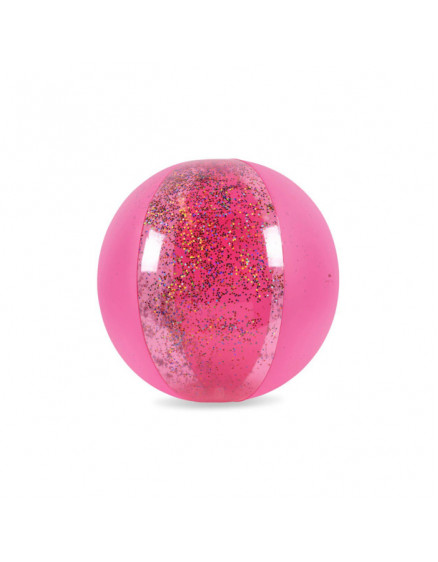 Transparent  Beach Ball Pink