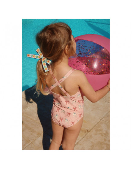 Transparent  Beach Ball Pink 3