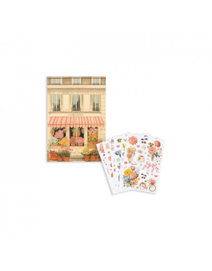 Розмальовка з наліпками House Of Flowers